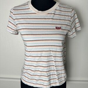 Levi's Multicolor Striped Short Sleeve Tee